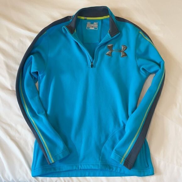 Under Armour Bright Blue Women’s Catalyst Loose Fit Pullover (Size: Small) - Picture 11 of 13